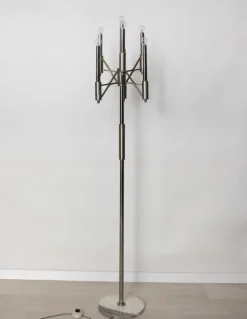 Pamono Floor Lamp by Gaetano Sciolari, 1960s