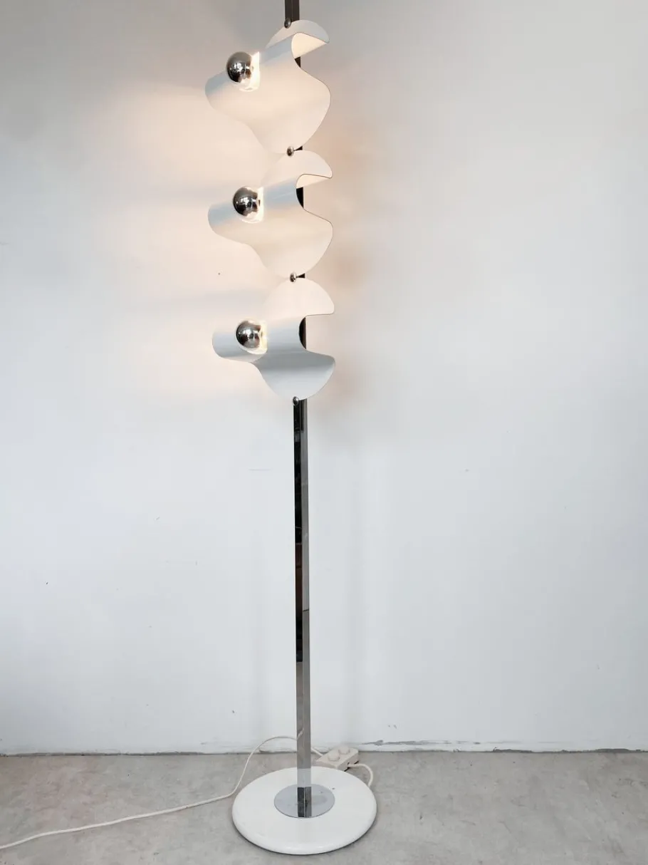 Best Pamono Floor Lamp by Gioffredo Reggiani, Italy, 1970s