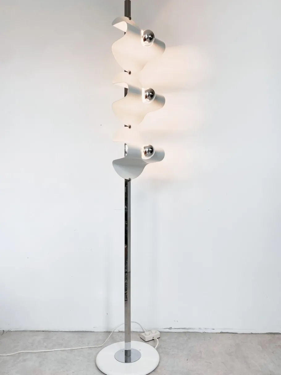 Best Pamono Floor Lamp by Gioffredo Reggiani, Italy, 1970s
