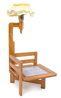 Pamono Floor Lamp by Guillerme and Chambron, 1950s