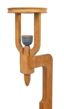 Pamono Floor Lamp by Guillerme and Chambron, 1950s