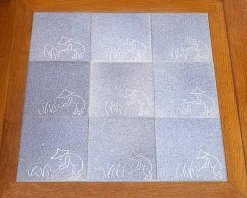 Pamono Floor Lamp by Guillerme and Chambron, 1950s