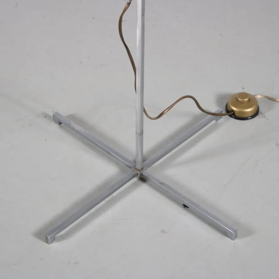 Pamono Floor Lamp by Hans Eichenberger for Keller Metalbau, Germany, 1950s
