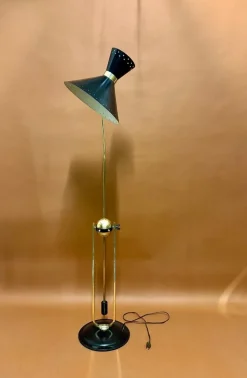 Online Pamono Floor Lamp by Jean Boris Lacroix, 1940