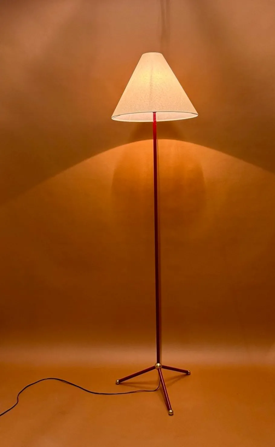 Discount Pamono Floor Lamp by Jean Royère, 1950