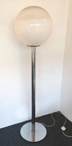 Best Pamono Floor Lamp by La Murrina Murano, 1970s