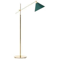 Pamono Floor Lamp by Poul Dinesen for T. H. Valentiner, Denmark