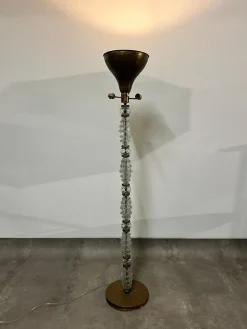 Best Pamono Floor Lamp from Barovier & Toso, 1940s