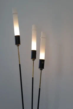 Pamono Floor Lamp from Stilnovo, 1950s