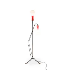 New Pamono Floor Lamp from Vetreria Laguna Murano, 1950s