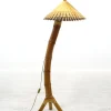 Best Pamono Floor Lamp in Bamboo, 1950s