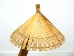 Best Pamono Floor Lamp in Bamboo, 1950s