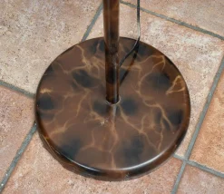 Discount Pamono Floor Lamp in Brass and Celluloid