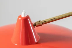 Discount Pamono Floor Lamp in Brass and Metal from Stilnovo, 1950s