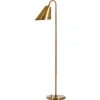 Best Pamono Floor Lamp in Brass attributed to Frits Schlegel and Vilhelm Lauritzen, 1940s