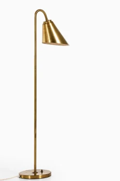 Best Pamono Floor Lamp in Brass attributed to Frits Schlegel and Vilhelm Lauritzen, 1940s