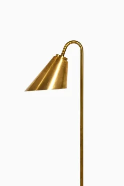 Best Pamono Floor Lamp in Brass attributed to Frits Schlegel and Vilhelm Lauritzen, 1940s