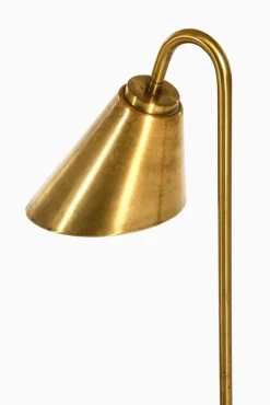 Best Pamono Floor Lamp in Brass attributed to Frits Schlegel and Vilhelm Lauritzen, 1940s