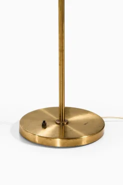 Best Pamono Floor Lamp in Brass attributed to Frits Schlegel and Vilhelm Lauritzen, 1940s