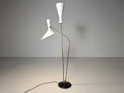 Best Pamono Floor Lamp in Brass by Carl Moor for Bag Turgi, 1950s