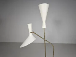 Best Pamono Floor Lamp in Brass by Carl Moor for Bag Turgi, 1950s