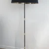 New Pamono Floor Lamp in Brushed Metal and Brass