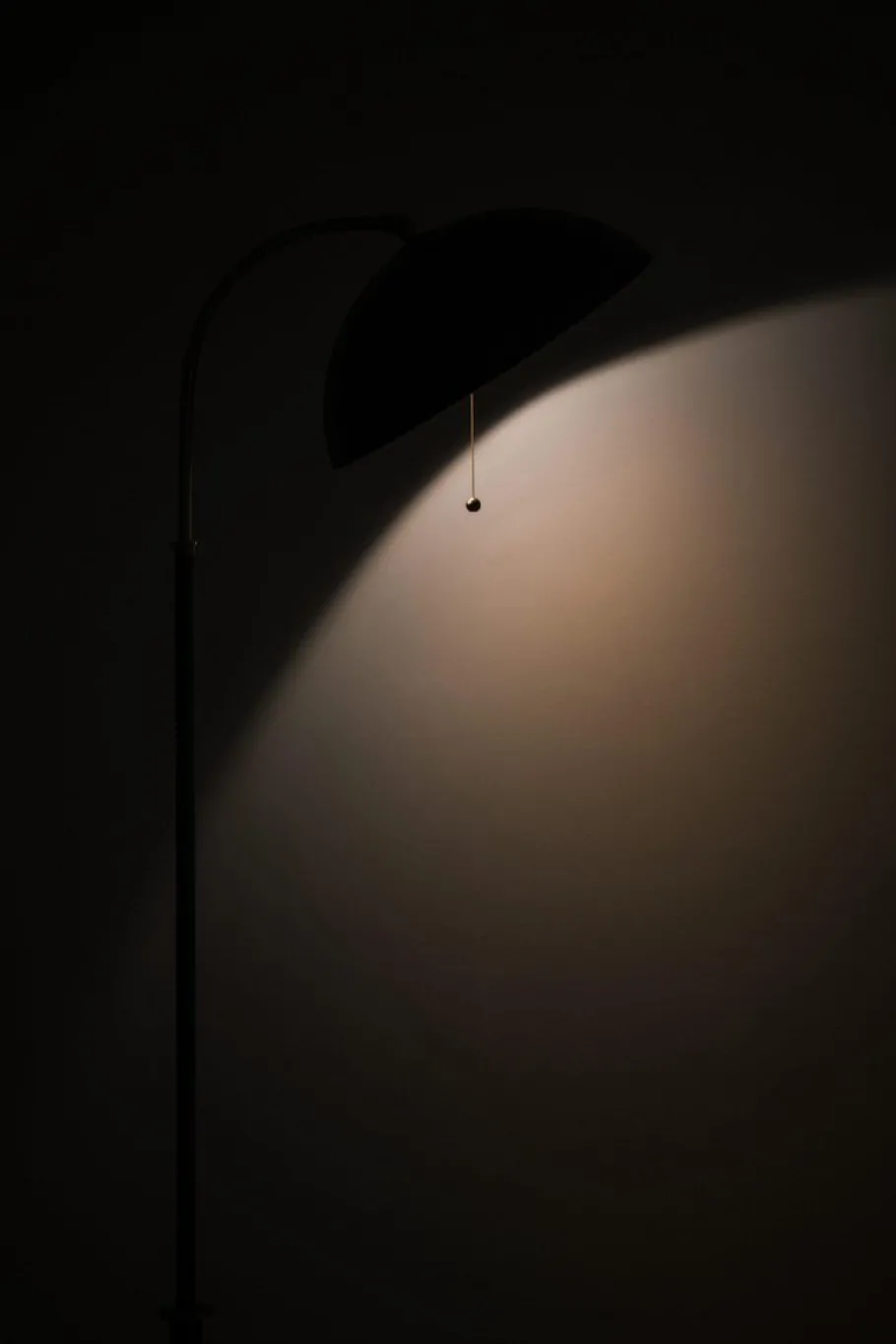 New Pamono Floor Lamp in Frame in White Metal and Green attributed to Harald Notini, 1930s