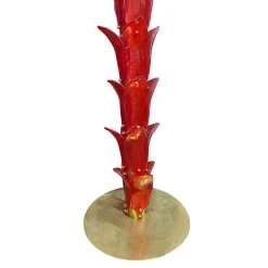 New Pamono Floor Lamp in Murano Glass, 1980s