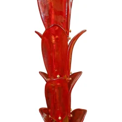 New Pamono Floor Lamp in Murano Glass, 1980s