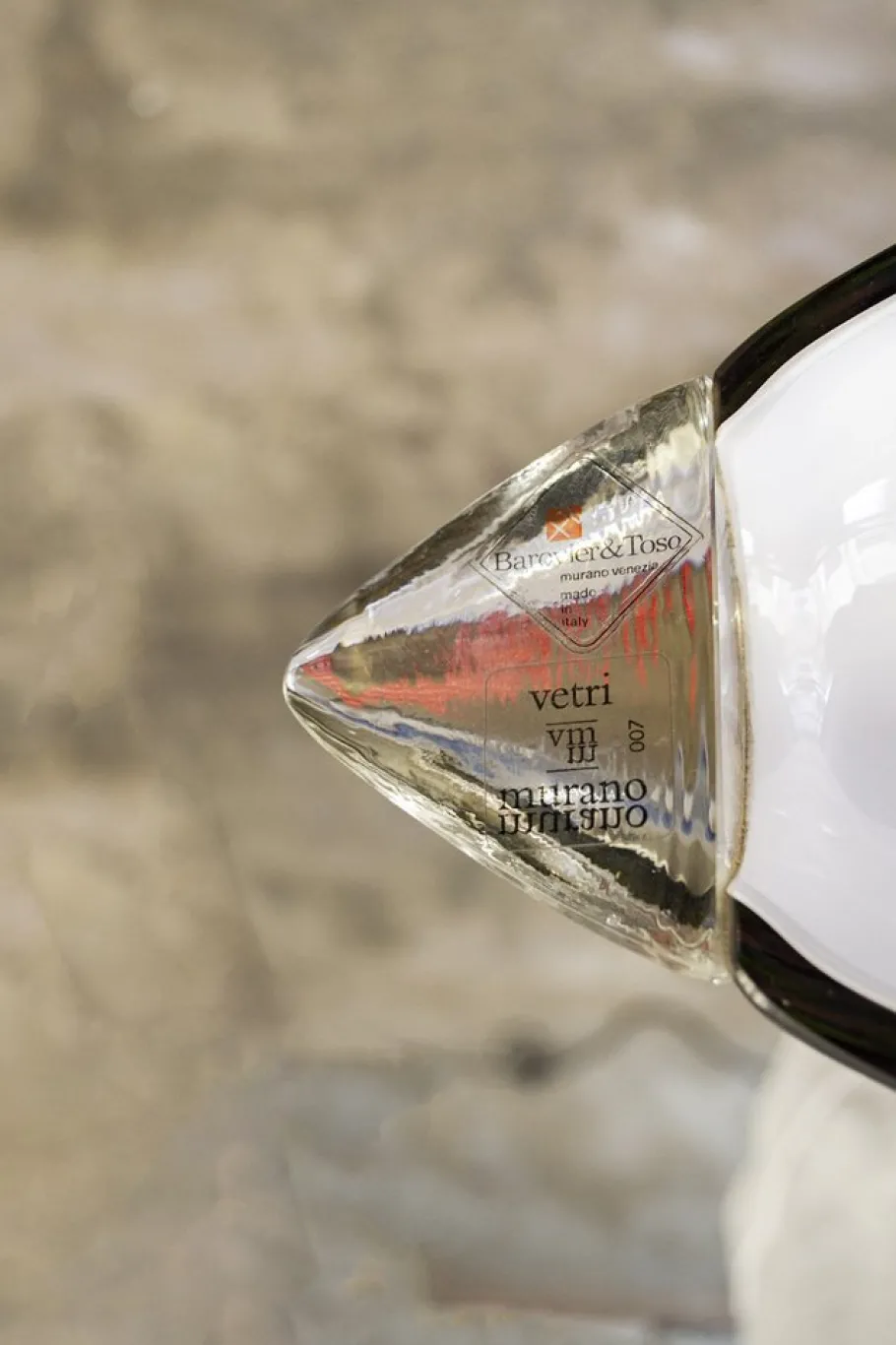 Hot Pamono Floor Lamp in Murano Glass from Barovier & Toso, 1980s