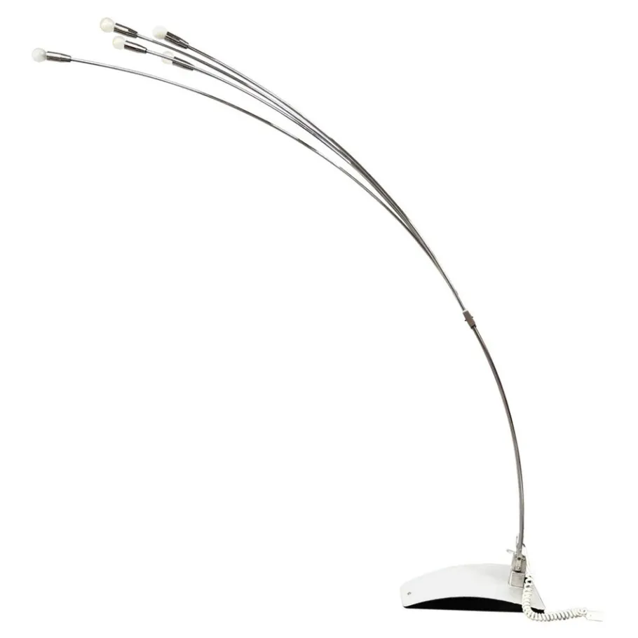 Hot Pamono Floor Lamp in Steel by Goffredo Reggiani for Reggiani, 1970