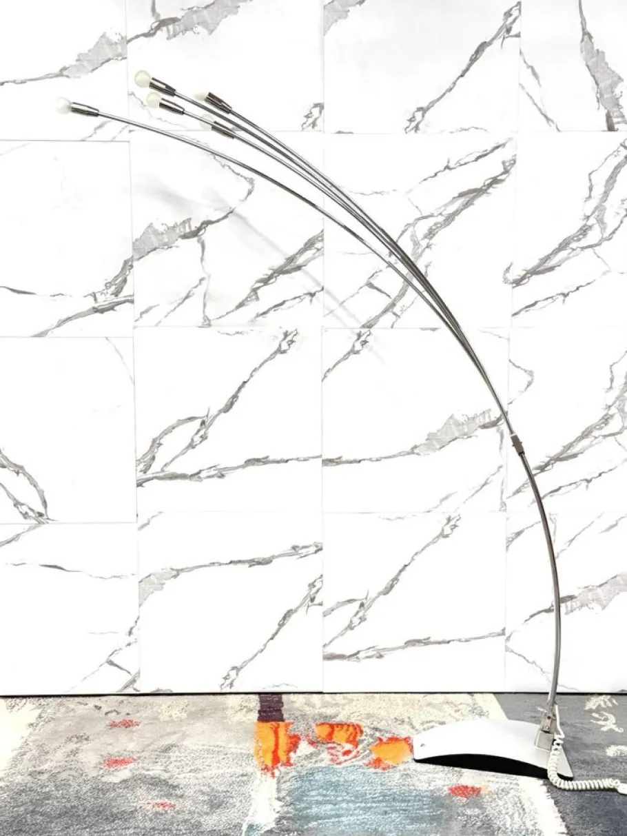 Hot Pamono Floor Lamp in Steel by Goffredo Reggiani for Reggiani, 1970