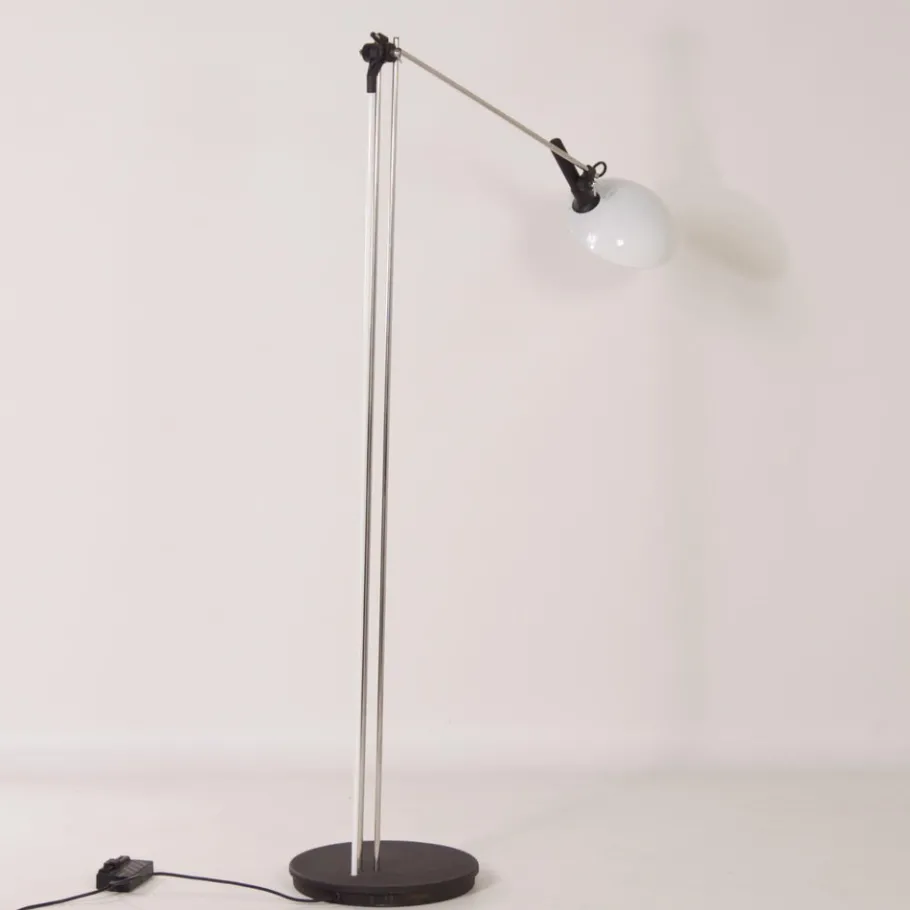 Hot Pamono Floor Lamp Lyda by S. Asahara and Y. Kimura for Luci, Italy, 1980s