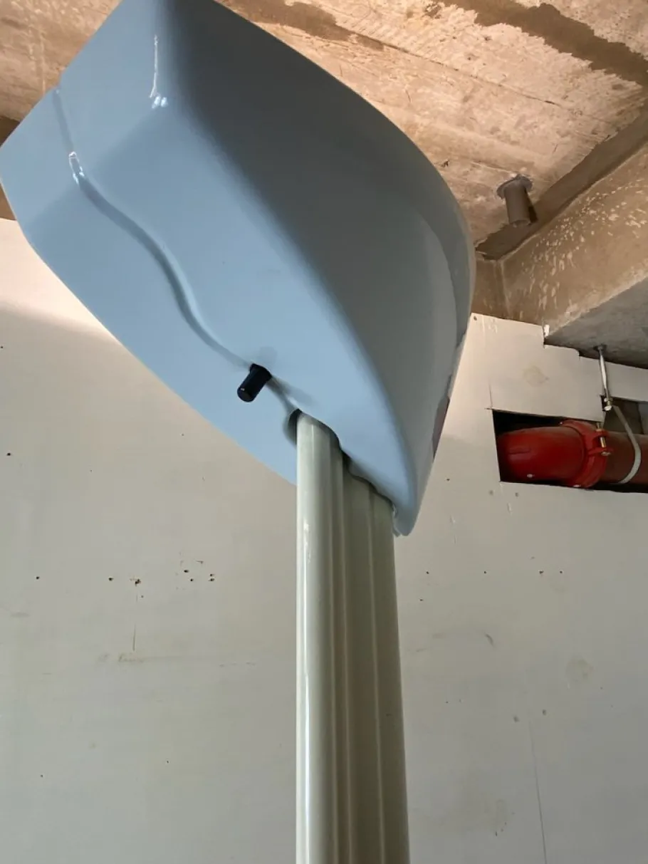 Discount Pamono Floor Lamp Mod. Otello by Bruno Gecchelin for Oluce 1980s