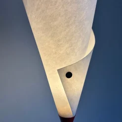 Pamono Floor Lamp Model Calla by Marcello Cuneo for Valenti Luce