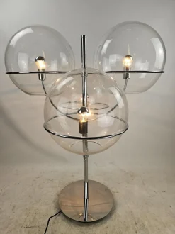 Clearance Pamono Floor Lamp Model Lyndon by Vico Magistretti for O Luce, Denmark, 1970s