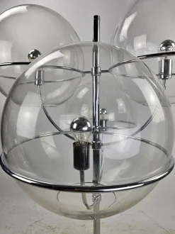 Clearance Pamono Floor Lamp Model Lyndon by Vico Magistretti for O Luce, Denmark, 1970s