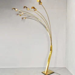 Clearance Pamono Floor Lamp with 7 Lights, 1970s