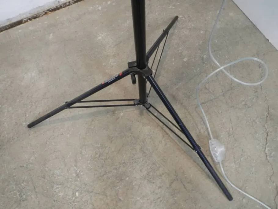 Clearance Pamono Floor Lamp with Camera Tripod from IFF Manfrotto Bassano, 1970s