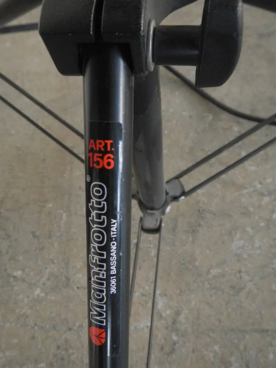 Clearance Pamono Floor Lamp with Camera Tripod from IFF Manfrotto Bassano, 1970s