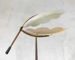 Hot Pamono Floor Lamp with Diffusers attributed to Angelo Lelii for Arredoluce, 1960s