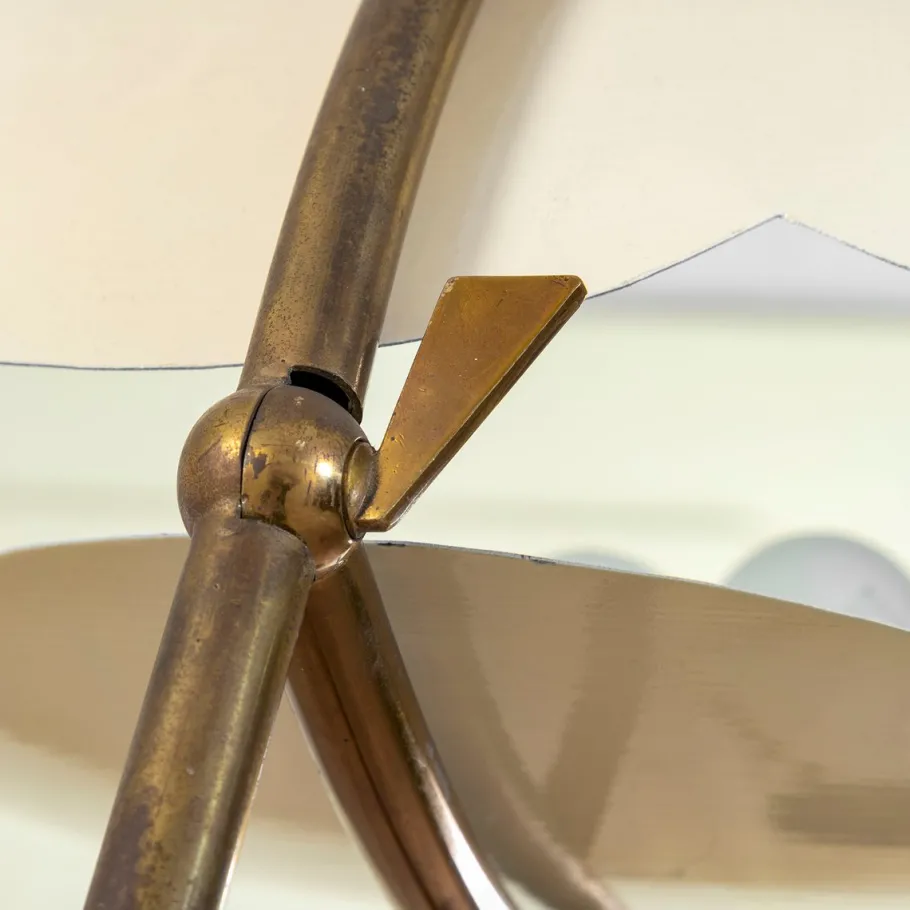 Hot Pamono Floor Lamp with Diffusers attributed to Angelo Lelii for Arredoluce, 1960s