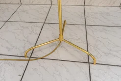 Discount Pamono Floor Lamp with Fabric Shade from Rupert Nikoll, Vienna, 1950s