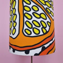 Clearance Pamono Floor Lamp with Illuminated Glass Base from Doria Leuchten, 1960s