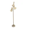 Best Pamono Floor Lamp with Three White Tulips in the style of Stilnovo, 1970s