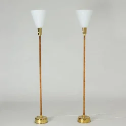 Sale Pamono Floor Lamps by Lisa Johansson-Pape for Orno, 1950s, Set of 2