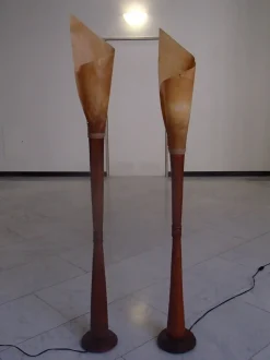 Hot Pamono Floor Lamps, 1950s, Set of 2