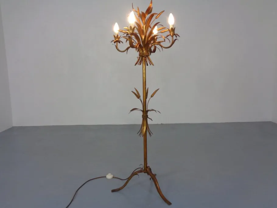 Discount Pamono Florentine Floor Lamp by Hans Kögl, 1970s, Set of 2