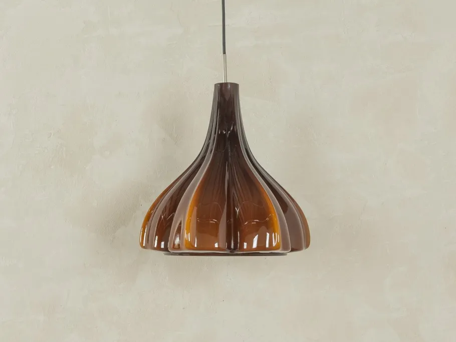 Clearance Pamono Flower-Shaped Lamp from Peill & Putzler, 1970s