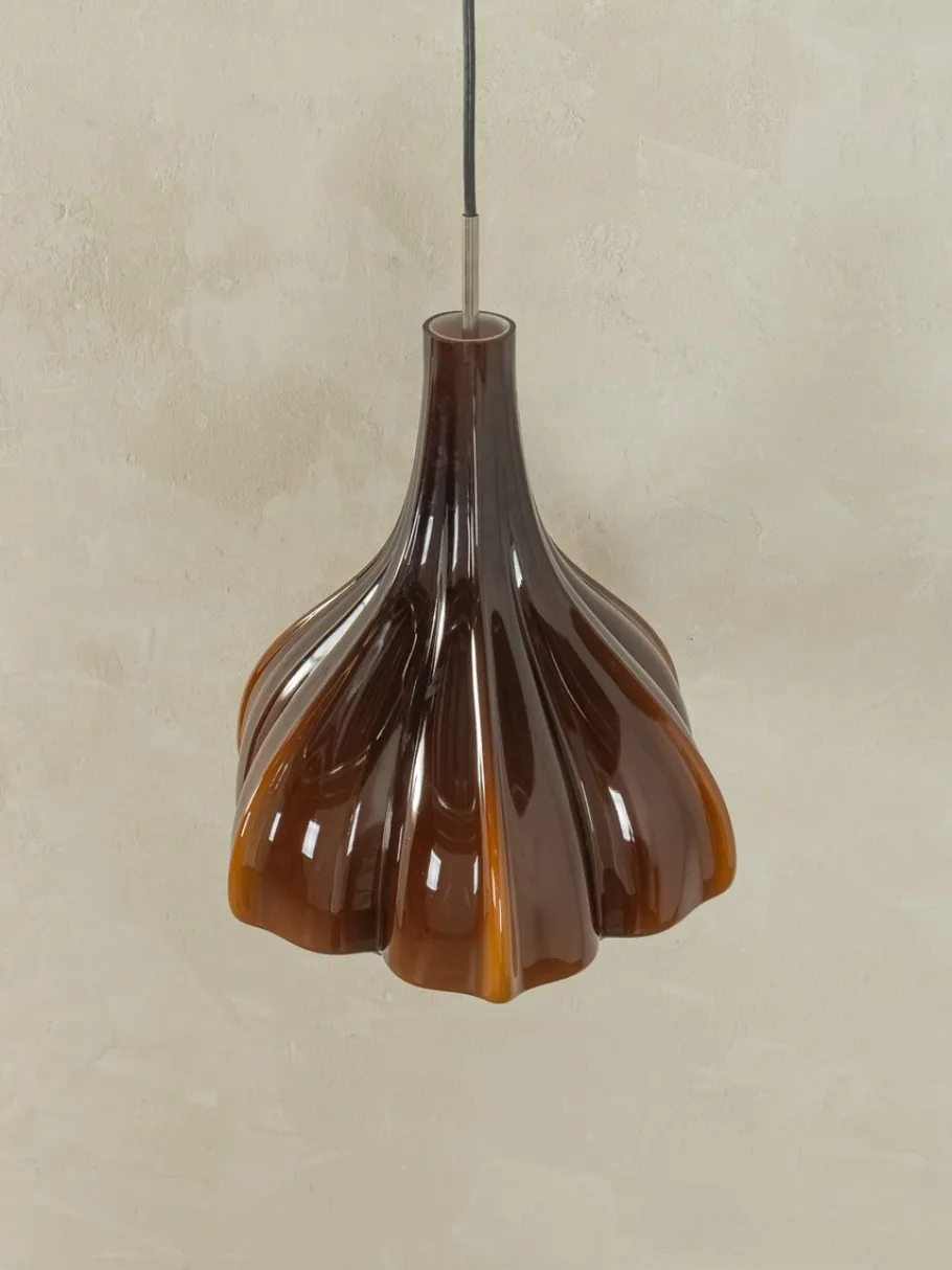 Clearance Pamono Flower-Shaped Lamp from Peill & Putzler, 1970s